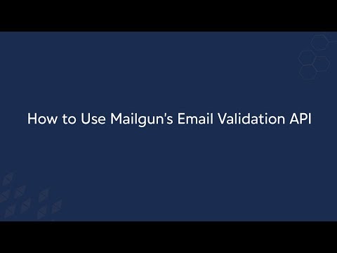 How to Use Mailgun's Email Validation API