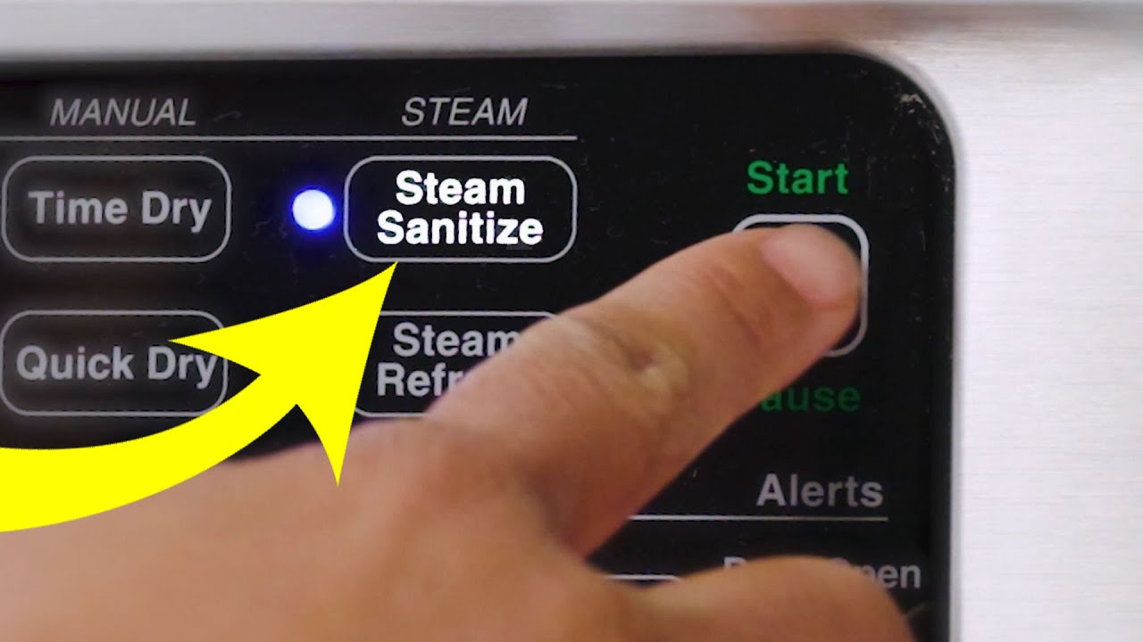 New Speed Queen Dryer Sanitize, Steam & Pet Plus YouTube