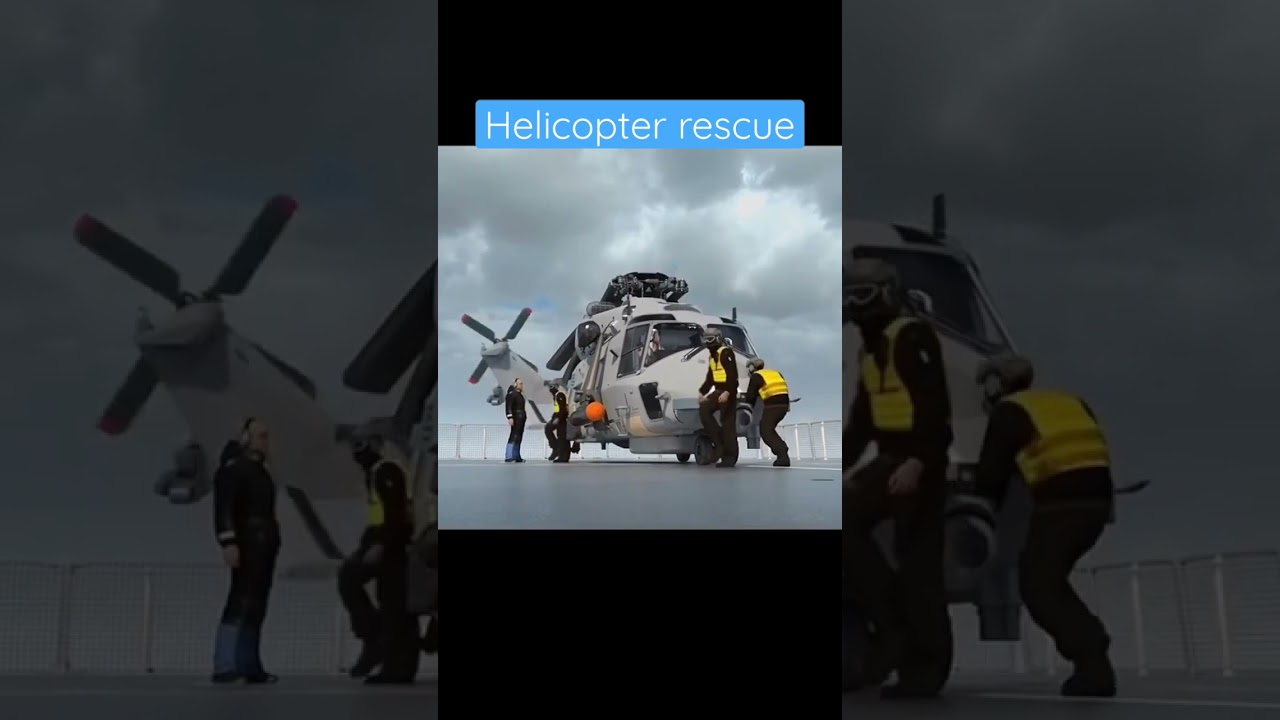 Helicopter rescue services animation video 