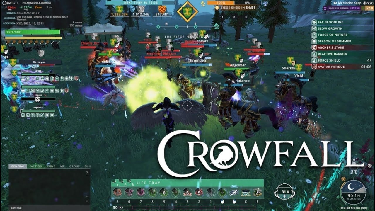 Crowfall PvP: Playing Catch-Up with Content - Siege on 18th June 2019