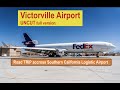 Victorville Airport  ✈️  Airplane graveyard 👉 UNCUT version - AvGeeks only😎  trip across VCV