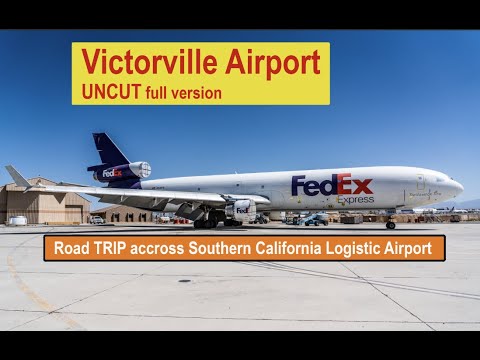 Victorville Airport  ✈️  Airplane graveyard 👉 UNCUT version - AvGeeks only😎  trip across VCV