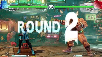 SFV RAGE QUITTING LAG SWITCH using loser.Lmfao