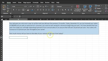 Future Value of Growing Annuity in Excel | Sample CFA Level 1 Quantiative Methods Problem
