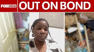 Michigan mom accused of abandoning kids in filthy home posts bond