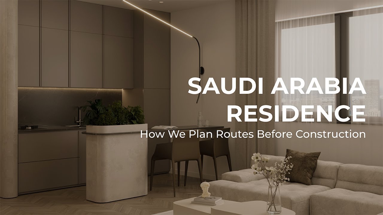 Saudi Arabia Residence – CGI Configuration Model for Architectural Planning Review