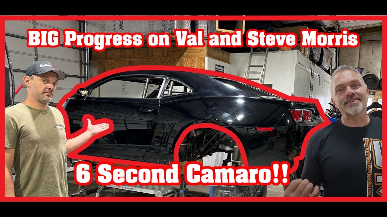Making Progress on Val and Steve Morris 6 Second Drag and Drive Camaro