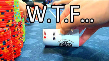 DUMBEST FOLD EVER with Pocket ACES?! ($1/2 & $1/3 No Limit ACTION)