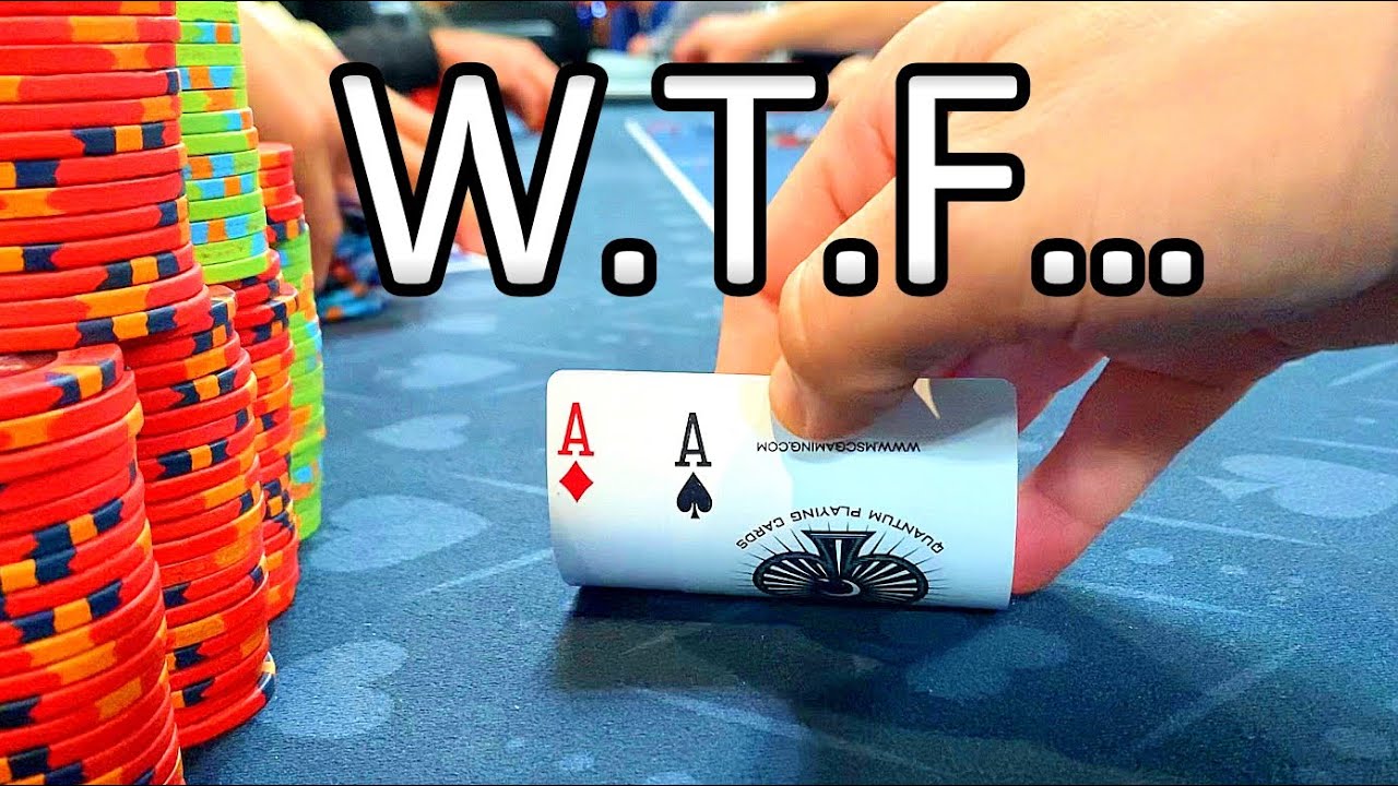 DUMBEST FOLD EVER with Pocket ACES?! ($1/2 & $1/3 No Limit ACTION)