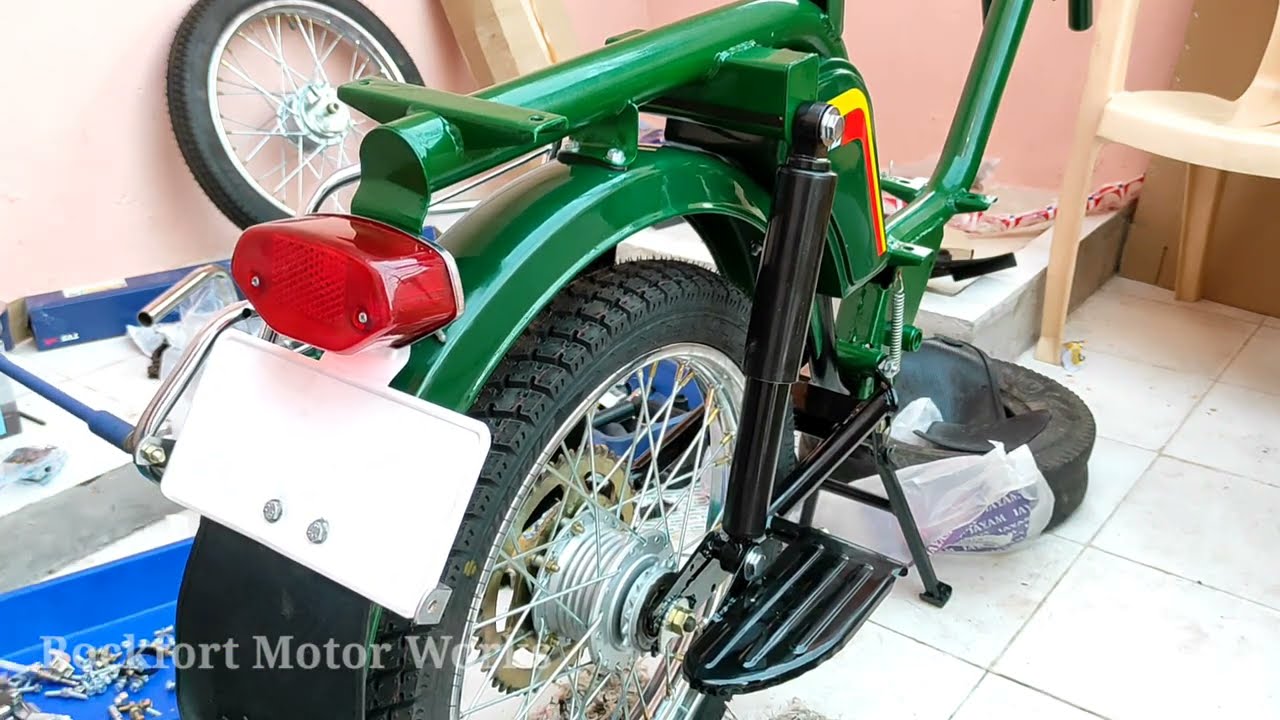 1992 TVS 50 full Restoration / Rockfort Motor Works (part - 2)