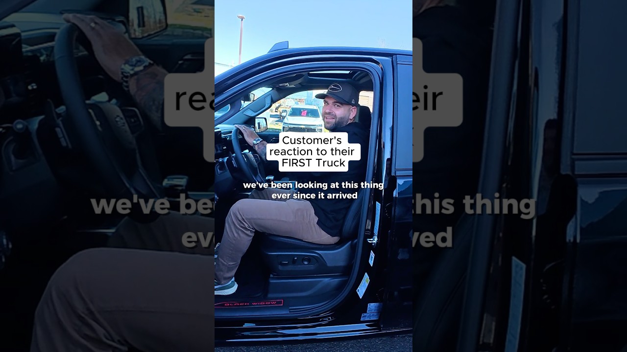 Реакция клиента на его ПЕРВЫЙ грузовик.