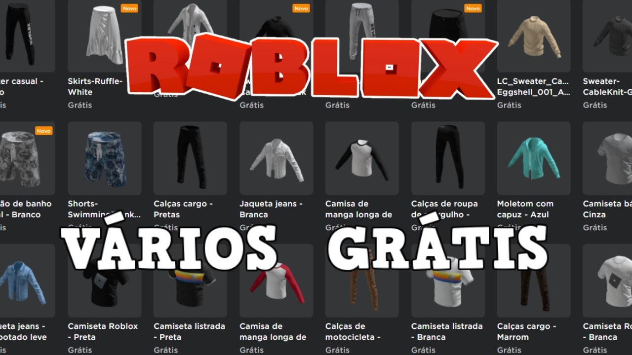 Conta Roblox, Varias Roupas E Chapeus