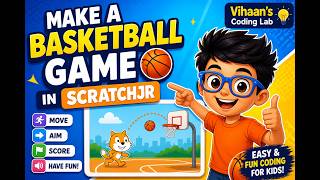 Make a Basketball Game in ScratchJr 🏀 | Coding for Kids | Easy Tutorial