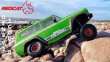 RC Crawler - REDCAT GEN8 V2 Scout 2 Rock Crawling