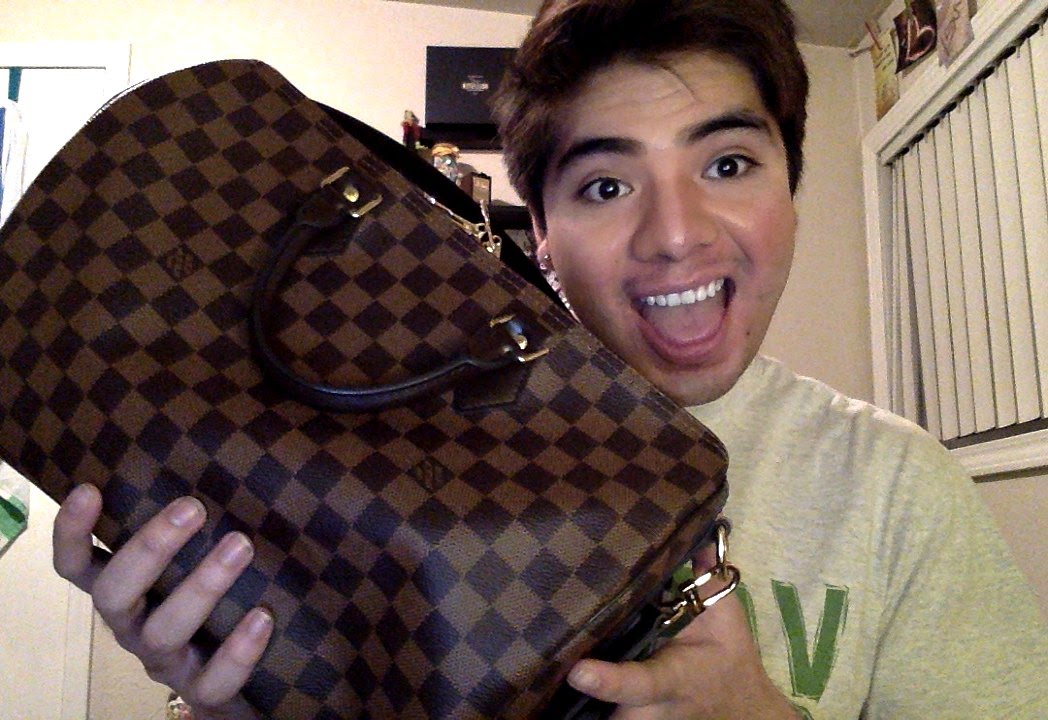 Louis Vuitton Speedy Bandouliere 35 Damier Ebene Review - YouTube