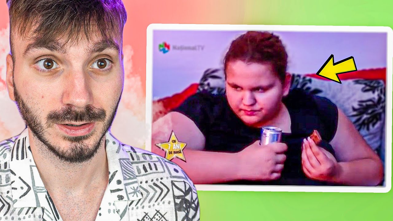 FETITA ASTA FUMEAZA SI ARE 115 KG LA 13 ANI ? Cei 7 ani de masa