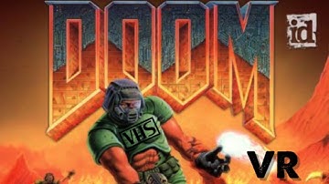 doom VR with 3D tracked motion controllers and haptic feedback
