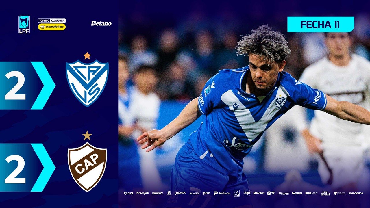 [아르헨티나 리그] VÉLEZ 2 : 2 PLATENSE | Resumen del partido | #TorneoMercadoLibre Clausura 2026 🏆