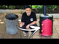 I BUILT A WOOD STOVE FROM A GARBAGE CAN 🔥 👷‍♂️ 😱  subtitled. ASMR DIY