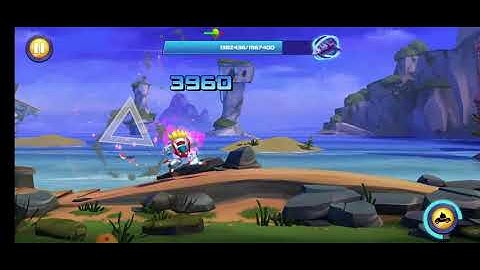 Angry birds transformers Spark run 395 Starscream level 14