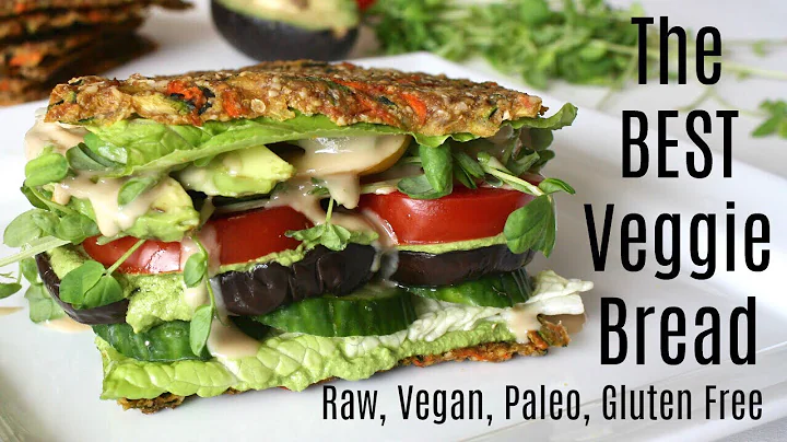 The BEST Veggie Bread (Vegan, Raw, Gluten Free, Pa...
