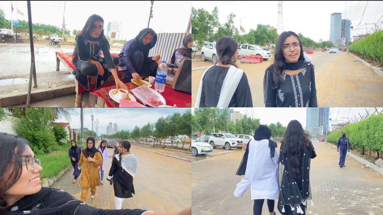 Breakfast at Clifton Boat Basin | Shopping with my girls | Atrium Mall, Saddar