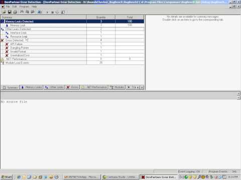 DevPartner Boundschecker -