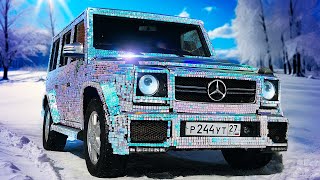 We cover a G-Wagen with sequin - how will people react? by Garage 54 23,618 views 1 month ago 8 minutes, 8 seconds