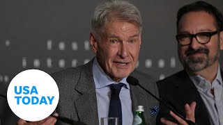 'I've been blessed with this body,' Harrison Ford teases at Cannes | USA TODAY