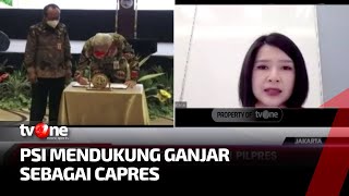 PSI Dukung Ganjar Pranowo di Pilpres | Kabar Utama tvOne