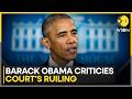 Barack Obama Slams Court Ruling, Verdict On Voting Rights Act Sparks Debate | WION News