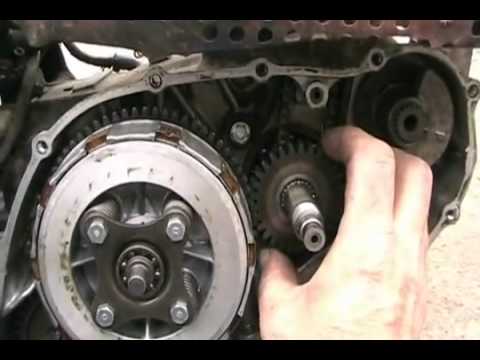 how to replace timing chain on honda XL250 - part 1 of 2 ... bayou 250 wiring diagram 