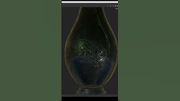 How to Texture a Glass Perfume Bottle in Substance Painter with Translucency | Tutorial #gameart