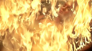 Famous TVD 7x11 - Damon burns "Elena's" coffin, he's hallucinating because of the Phoenix stone | HD Profile