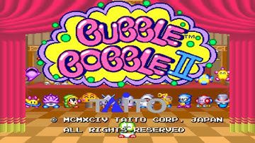 Bubble Bobble II Arcade Playthrough