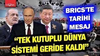 Brics Zirvesinde Tarihi Mesaj Rusya Lideri Putin: \