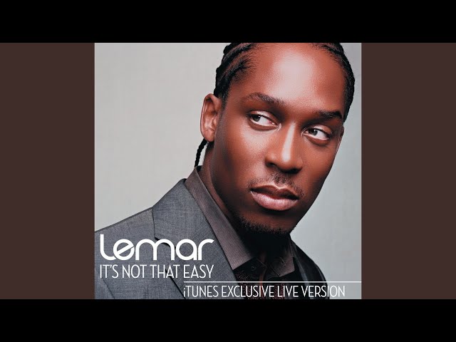 It's Not That Easy (Live Version)