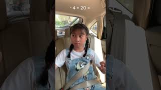 Faster calculation math/Mental math/Cute girl faster mental #mental #maths #shorts #shortvideo