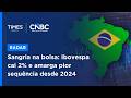 Ibovespa cai 2,04%: pior sequência em dois anos com "tempestade perfeita" no Brasil e exterior