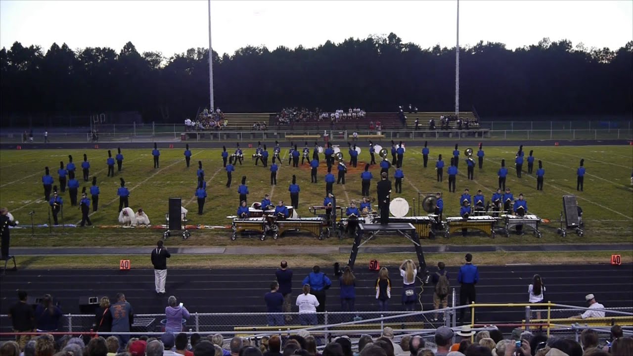Marion High School Marching band - 9/19/2015 - YouTube