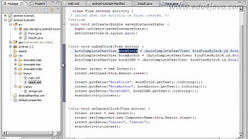 Android 5 Programming Tutorial Navigating with Intents.