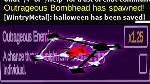 Outrageous Bombhead (Combat Initiation)