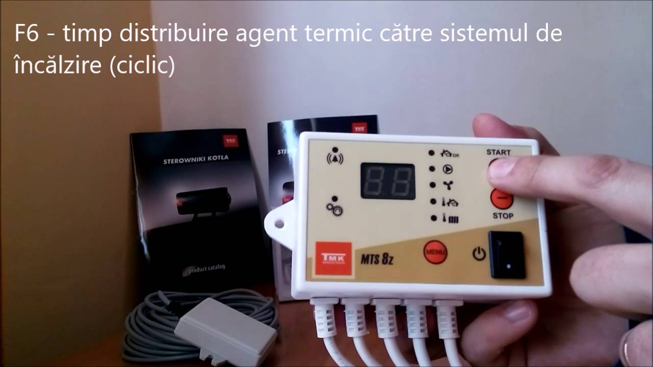 Film prezentare TMK MTS 8z - controler centrale pe lemne - YouTube