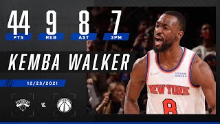 Kemba Walker’s 44 PTS not enough for Knicks vs. Wizards