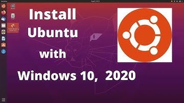 How to dual boot Ubuntu Linux with Windows 10, 2020!