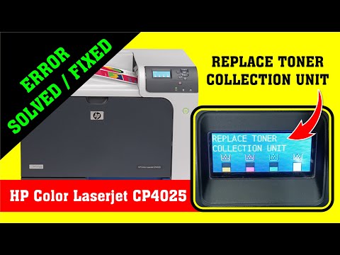 How tow Solve Fix Video | Replacement Toner Collection Unit Hp Laserjet CP4025 |Google Trends 2023