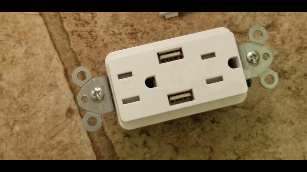 Easy! How to install a USB charging outlet YouTube