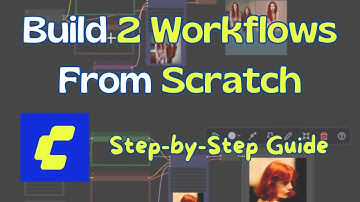 ComfyUI Basics — Build Your First 2 Workflows from Scratch  🔥 Step by Step Beginner Tutorial
