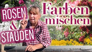 How to Combine ROSES & PERENNIALS into the Most Beautiful COLOR Combinations | Landhaus Ettenbühl screenshot 3