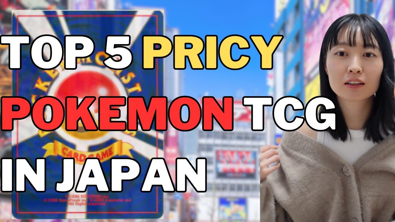Top 5 Most Expensive Pokemon Cards in Japan(Except For Grading